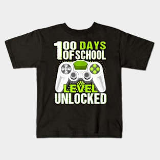 Video  Student 100th Day Teacher 100 Days of School Kids T-Shirt